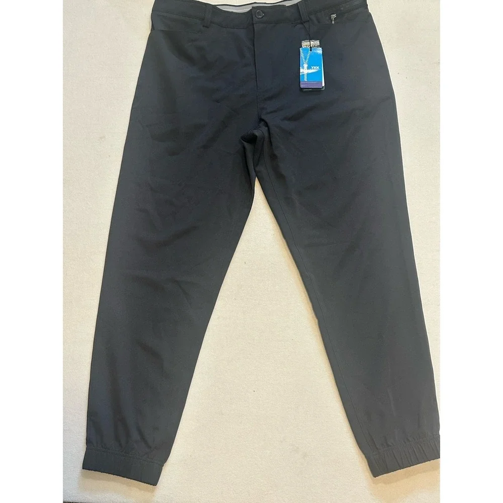 NWT LESMART Men's Golf Pants Joggers Stretch Lightweight Slim Fit Pants sz.38